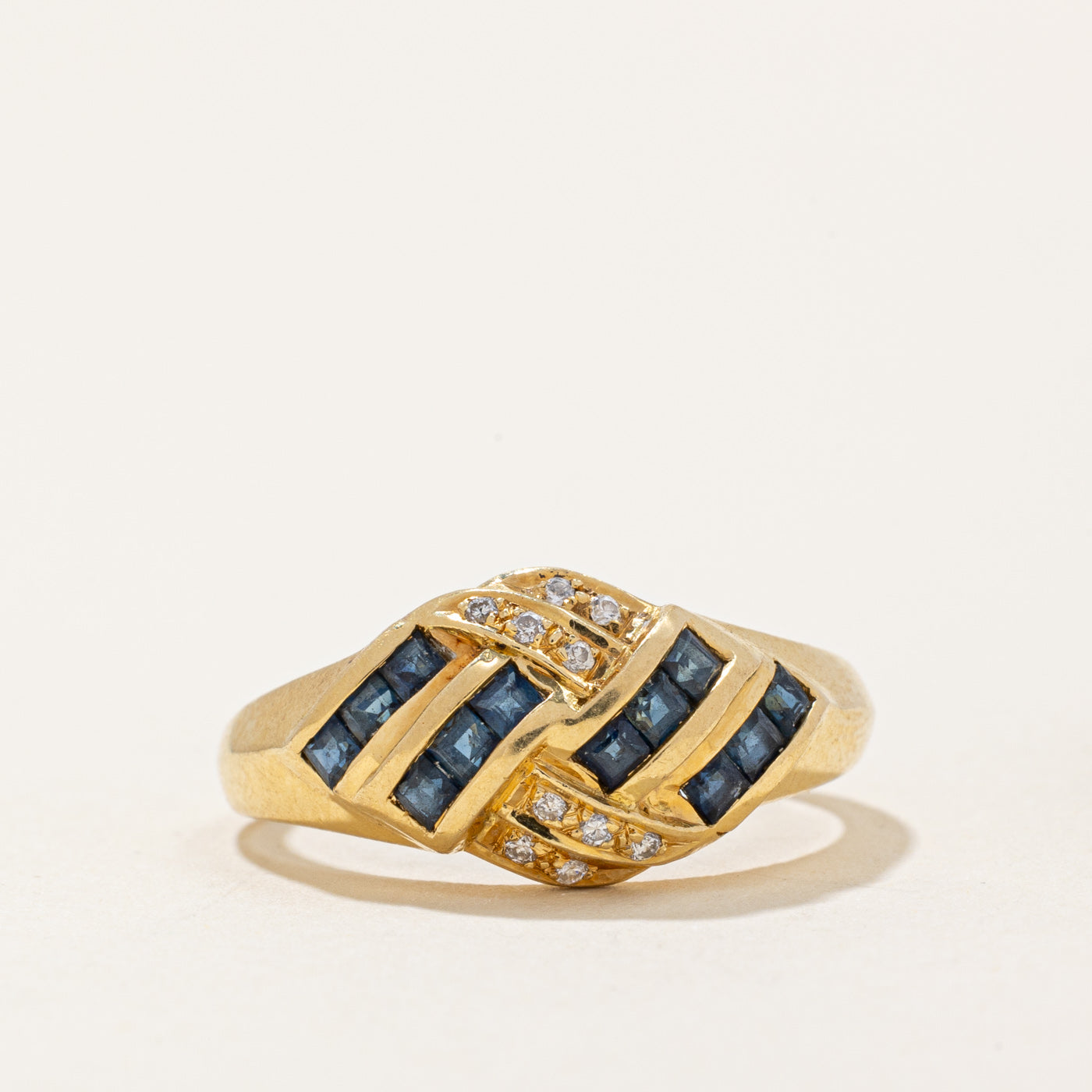 Sapphire & Diamond Ring | 0.50ctw, 0.05ctw | SZ 6.5 |