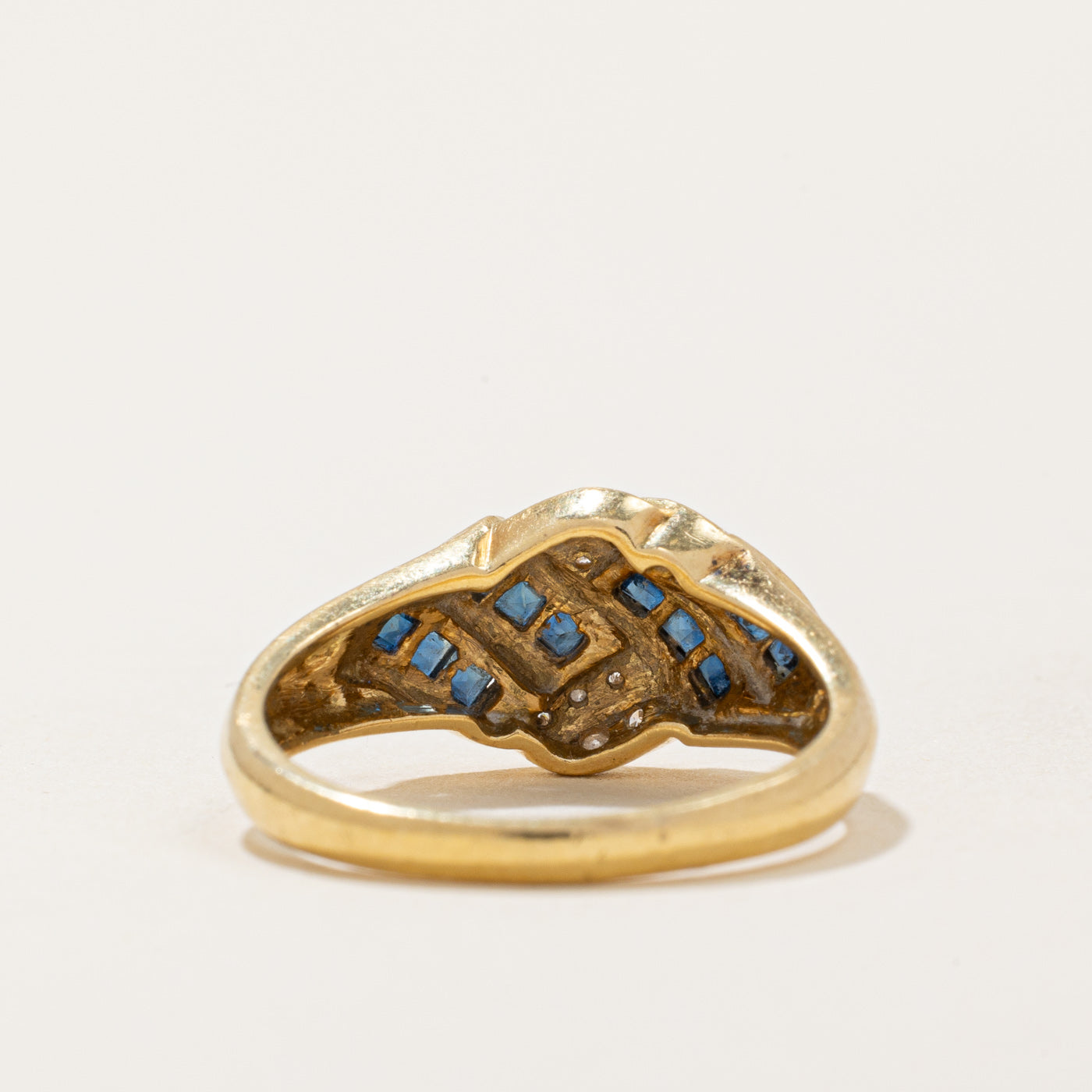 Sapphire & Diamond Ring | 0.50ctw, 0.05ctw | SZ 6.5 |