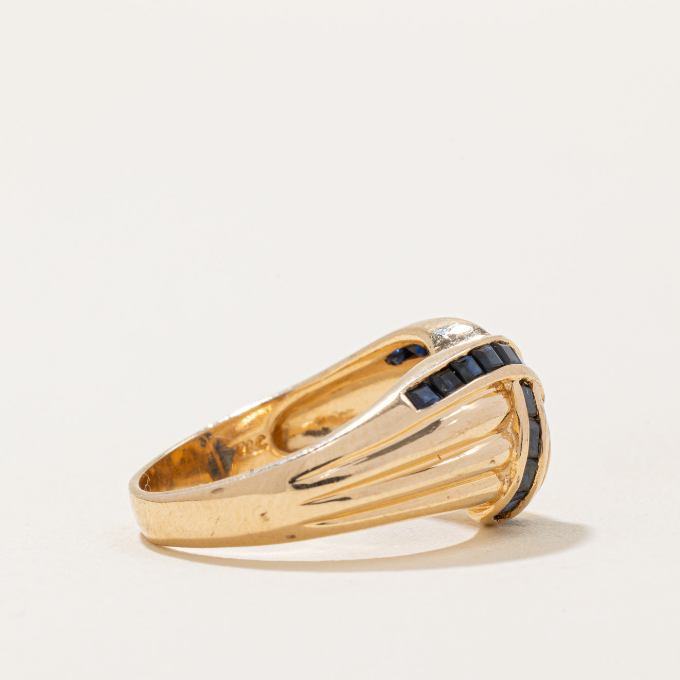 Sapphire Waterfall Ring | 0.75ctw | SZ 5.75 |