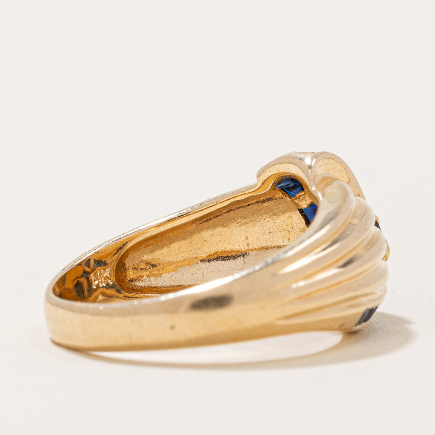 Sapphire Waterfall Ring | 0.75ctw | SZ 5.75 |