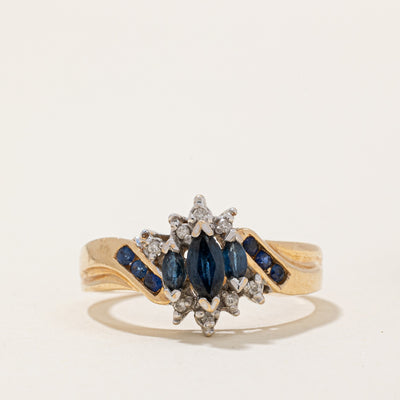 Sapphire & Diamond Ring | 0.25ctw, 0.04ctw | SZ 7.75 |