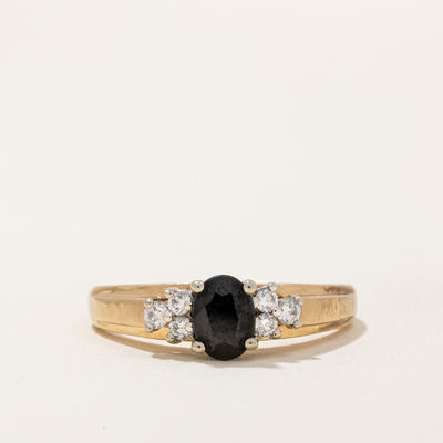Sapphire & Diamond Ring | 1.00ctw, 0.17ctw | SZ 10.25 |