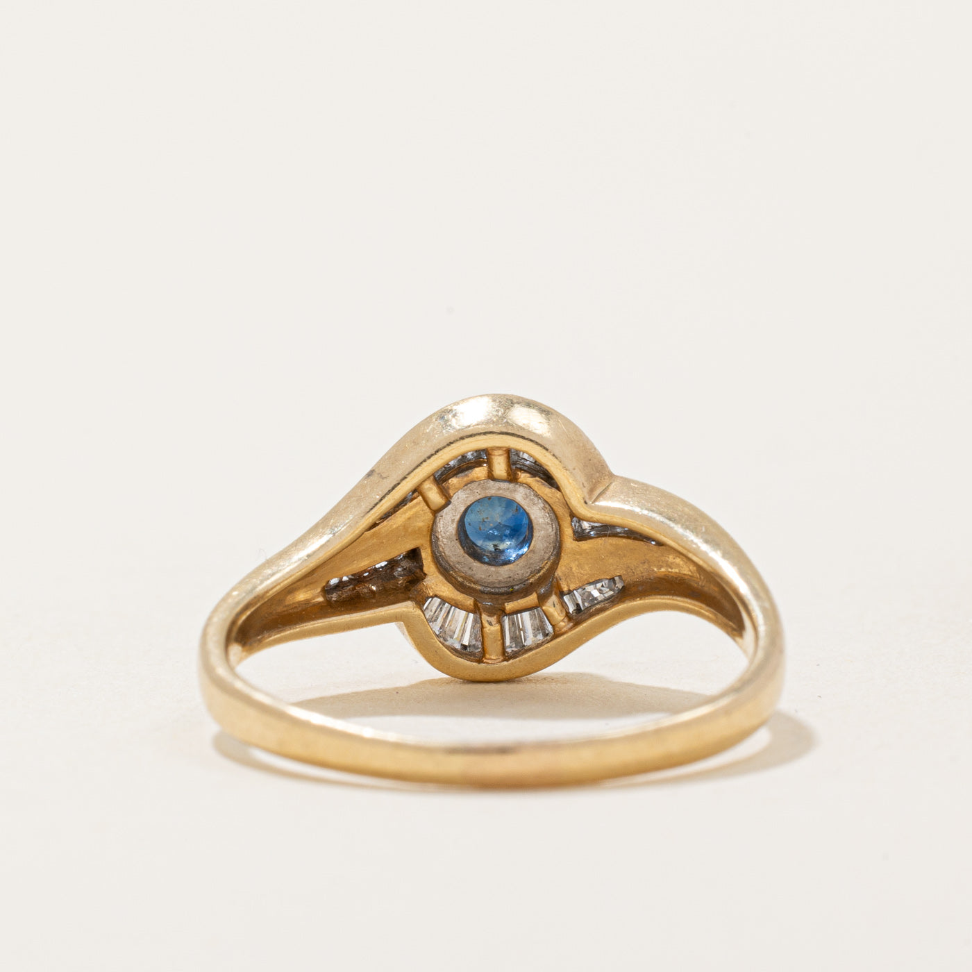 Sapphire & Diamond Ring | 0.35ct, 0.13ctw | SZ 6.25 |