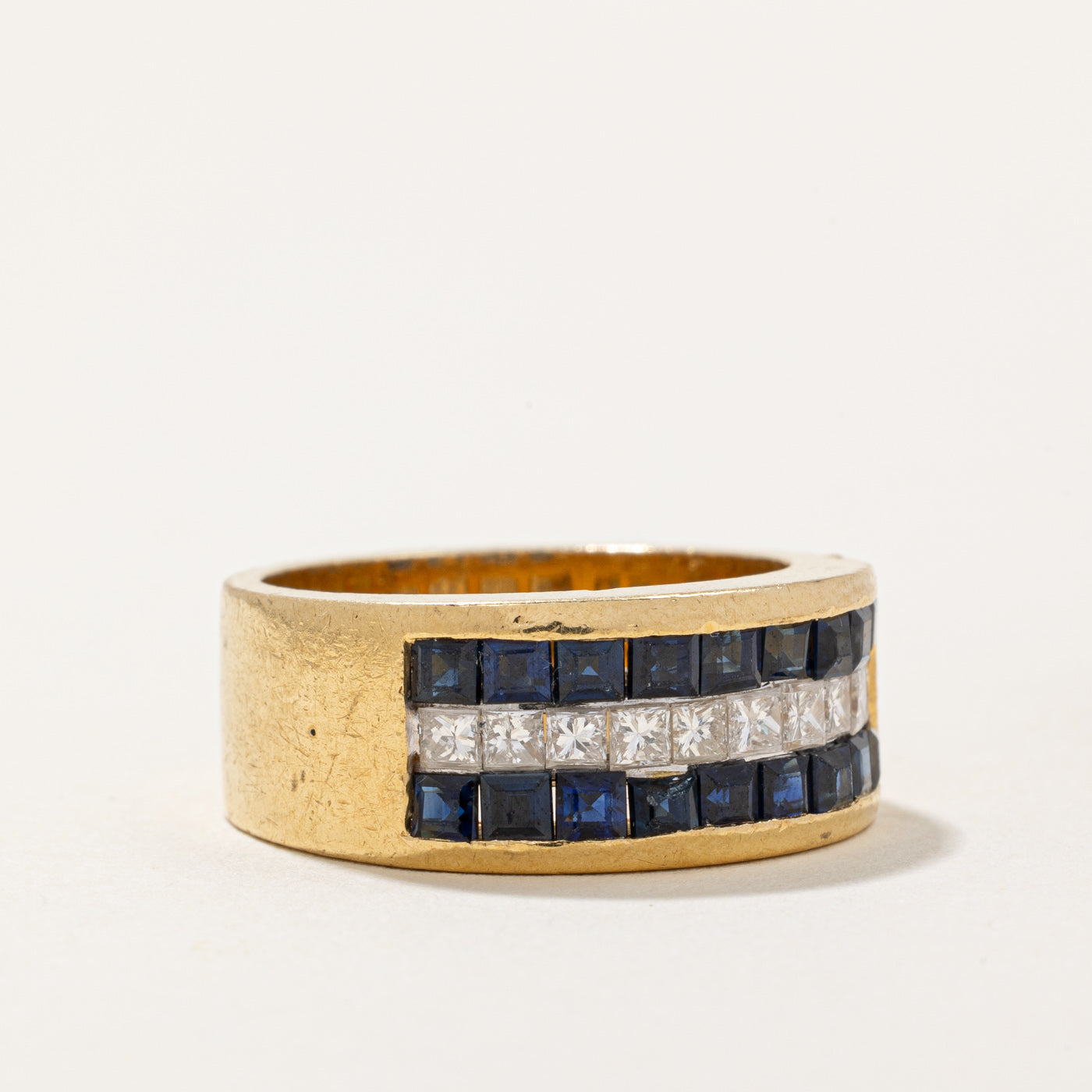 Sapphire & Diamond Band | 1.20ctw, 0.70ctw | SZ 6 |