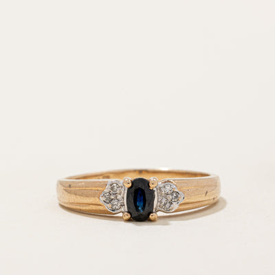 Sapphire & Diamond Ring | 0.25ct, 0.03ctw | SZ 6.75 |