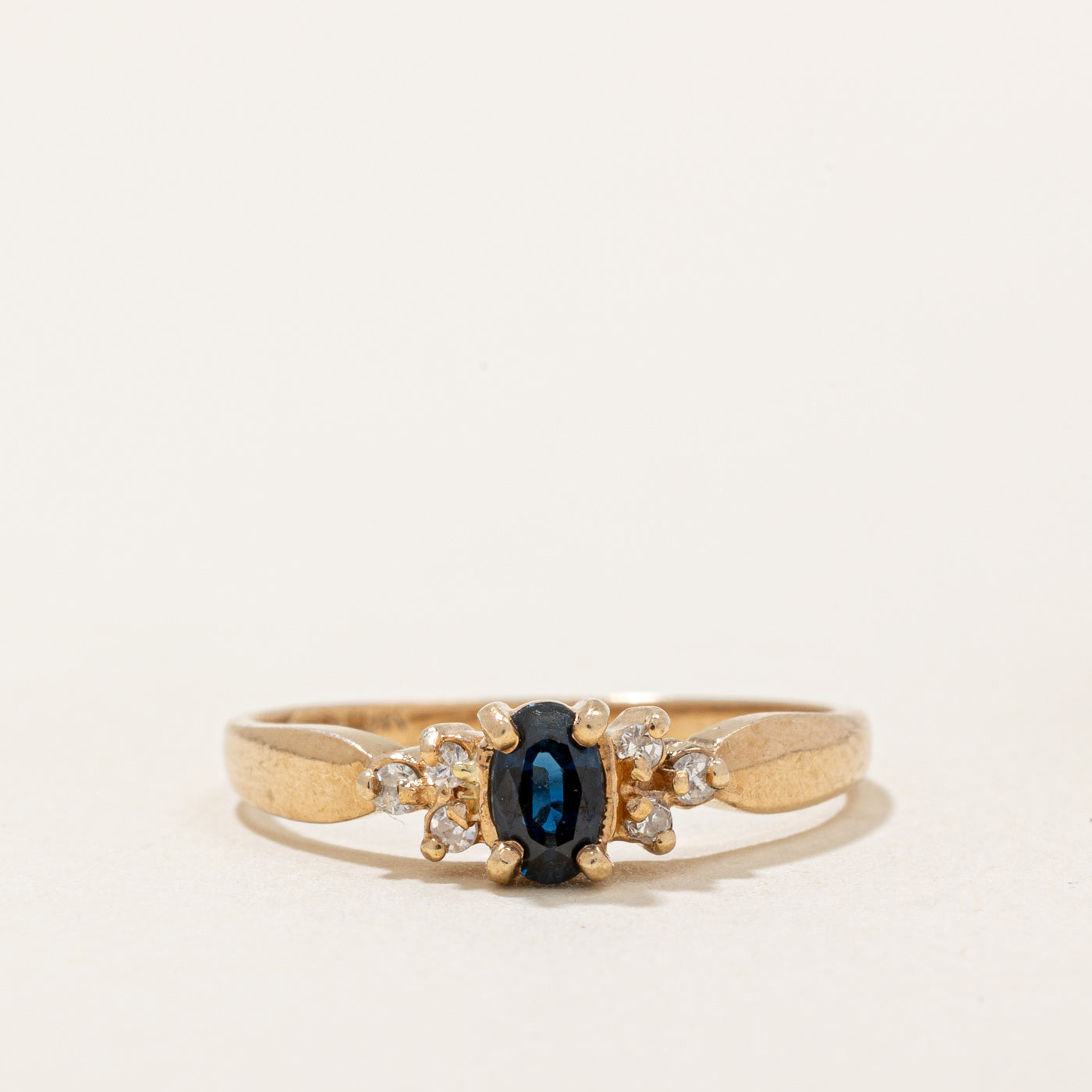 Sapphire & Diamond Ring | 0.30ct, 0.04ctw | SZ 6.25 |