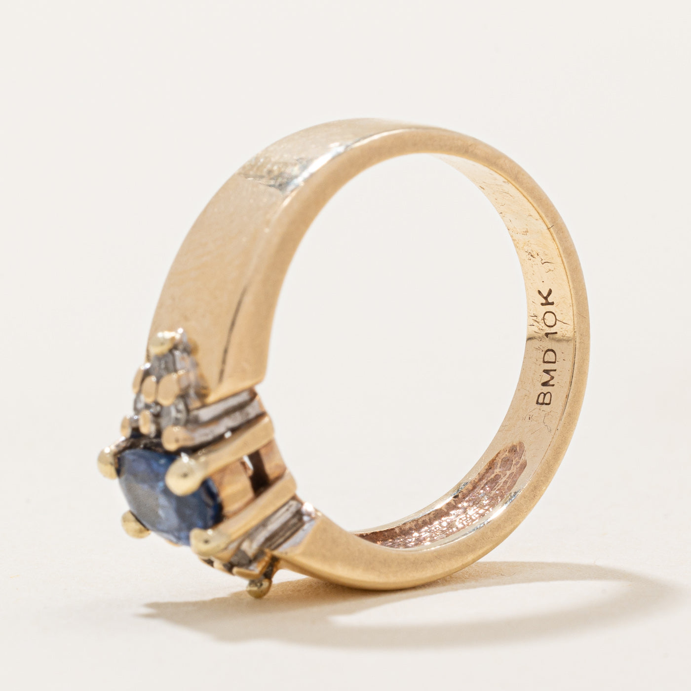Sapphire & Diamond Ring | 0.48ct, 0.06ctw | SZ 4.25 |