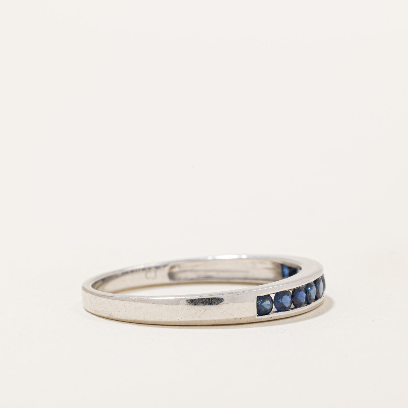 Channel Set Sapphire Band | 0.50ctw | SZ 9.75 |