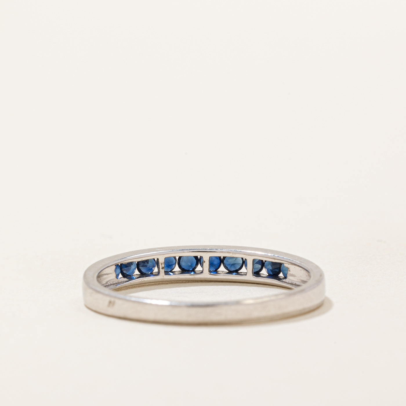 Channel Set Sapphire Band | 0.50ctw | SZ 9.75 |