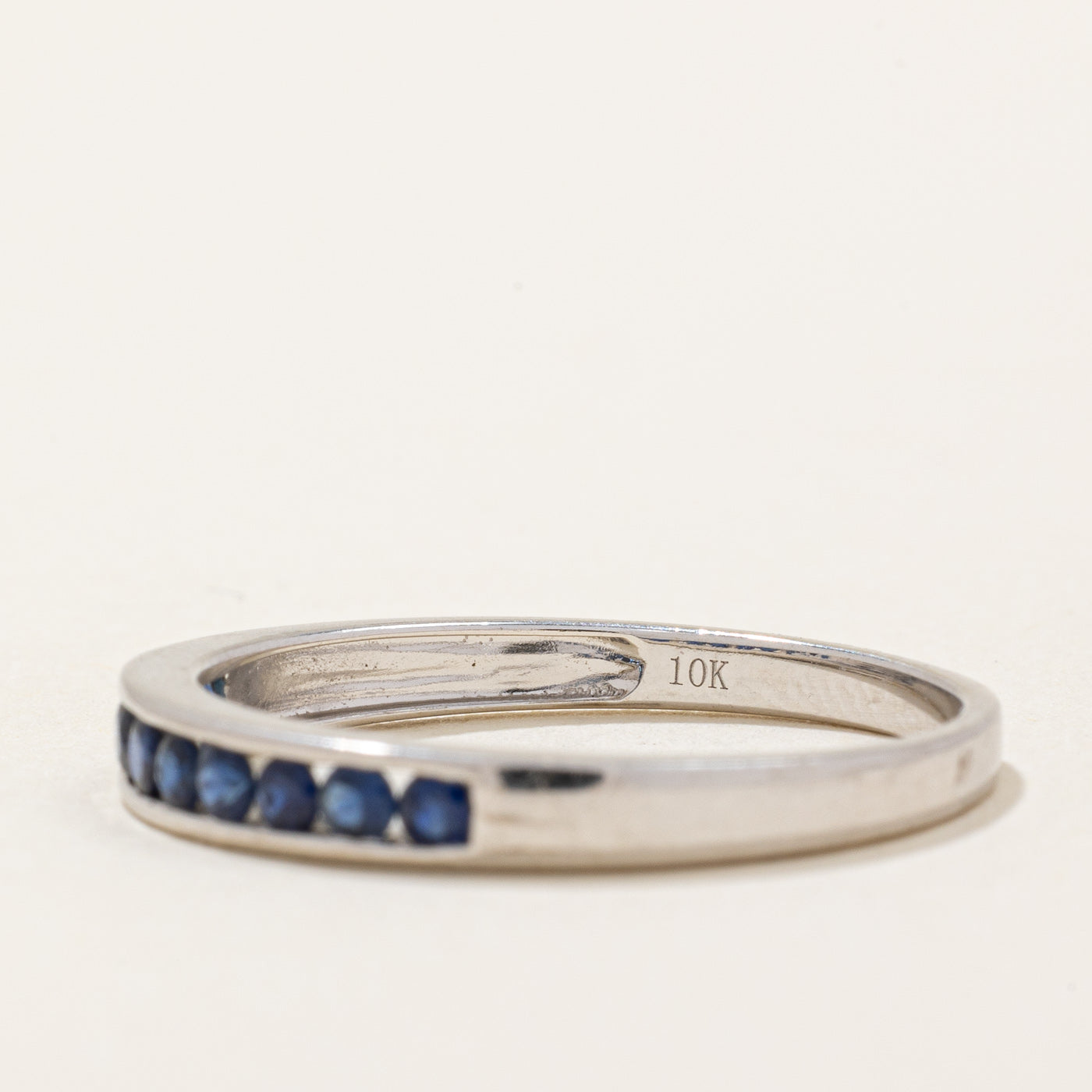 Channel Set Sapphire Band | 0.50ctw | SZ 9.75 |