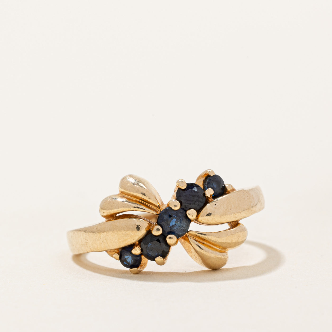 Sapphire Waterfall Ring | 0.25ctw | SZ 6.5 |