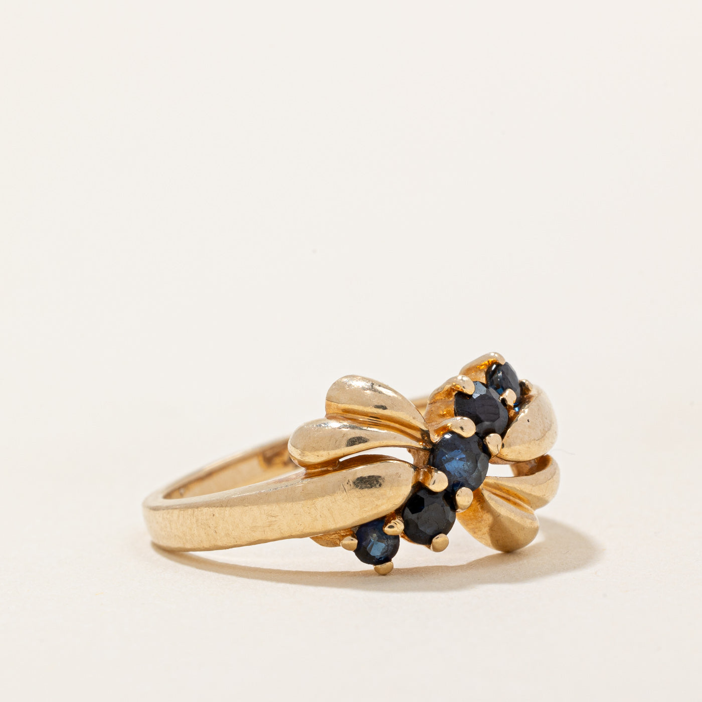 Sapphire Waterfall Ring | 0.25ctw | SZ 6.5 |