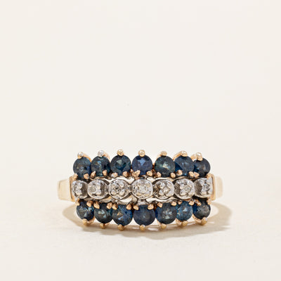 Sapphire & Diamond Ring | 0.70ctw, 0.02ctw | SZ 6 |