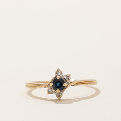 Sapphire & Diamond Ring | 0.10ct, 0.02ctw | SZ 5.25 |