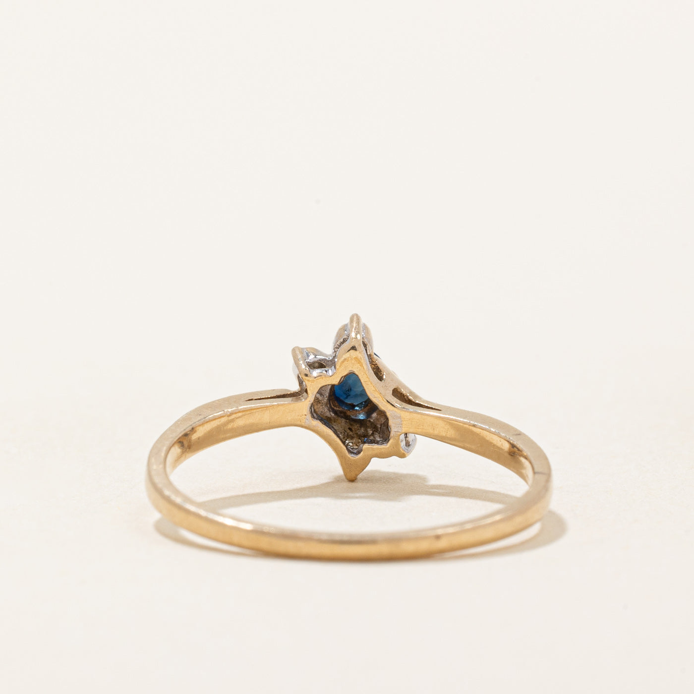 Sapphire & Diamond Ring | 0.10ct, 0.02ctw | SZ 5.25 |