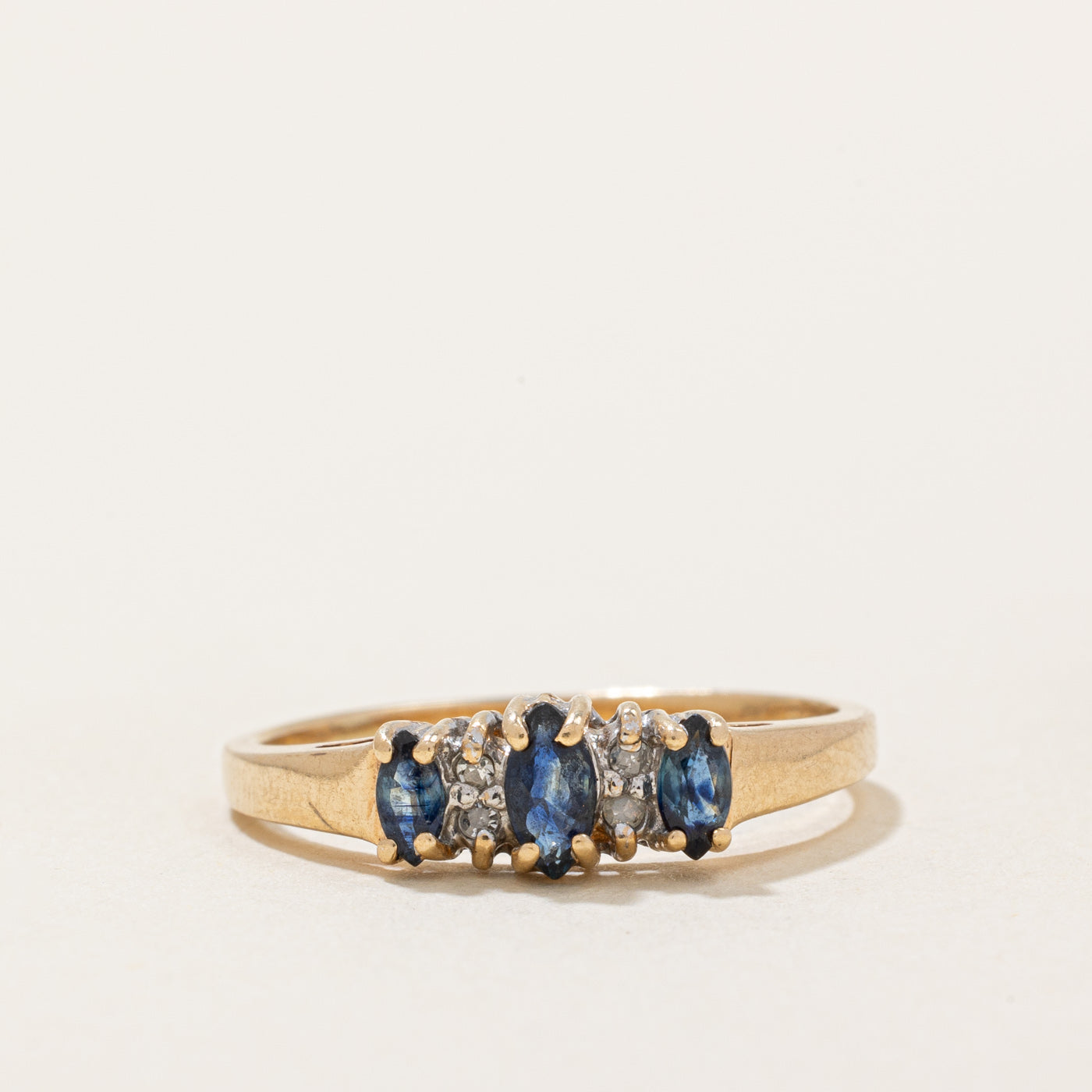Sapphire & Diamond Ring | 0.25ctw, 0.02ctw | SZ 6.75 |