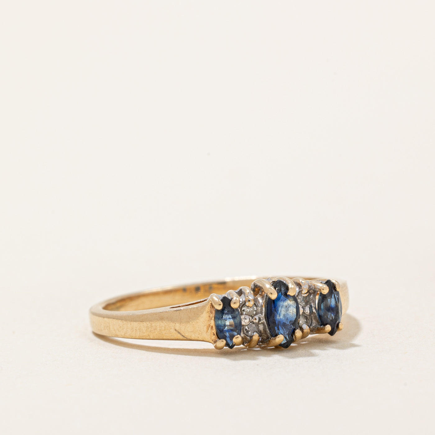 Sapphire & Diamond Ring | 0.25ctw, 0.02ctw | SZ 6.75 |