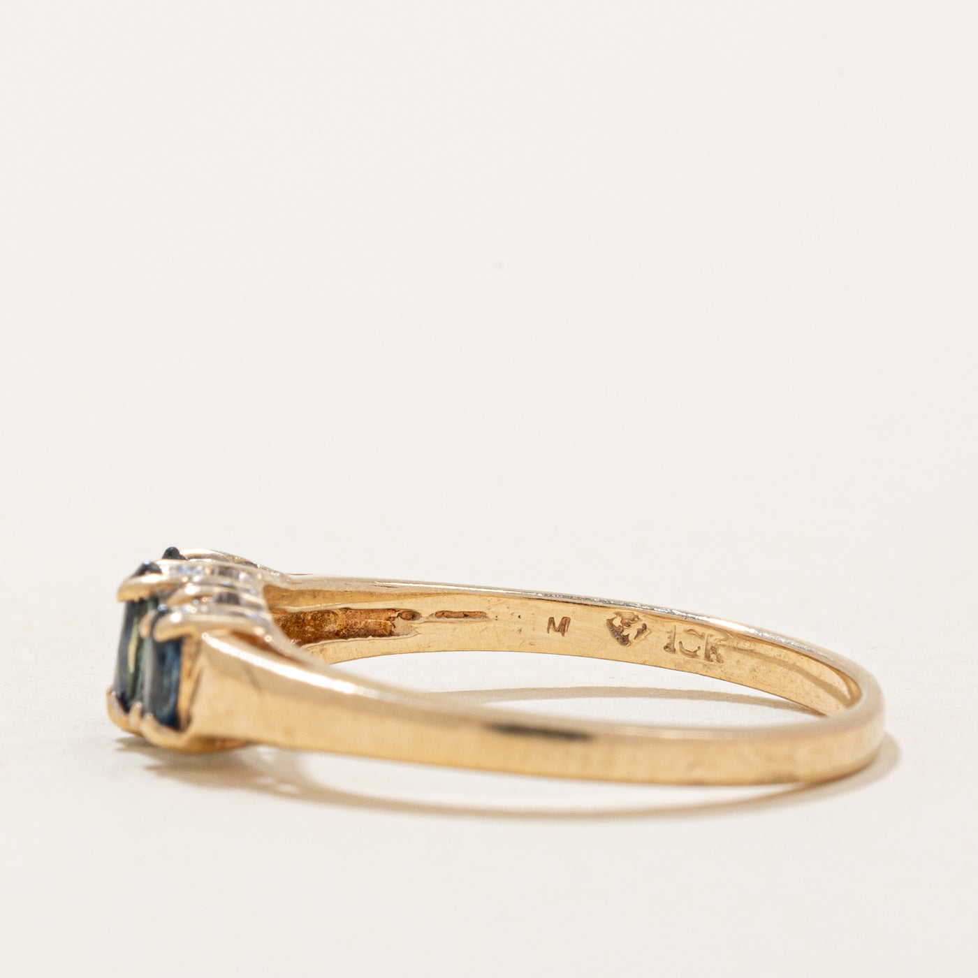 Sapphire & Diamond Ring | 0.25ctw, 0.02ctw | SZ 6.75 |