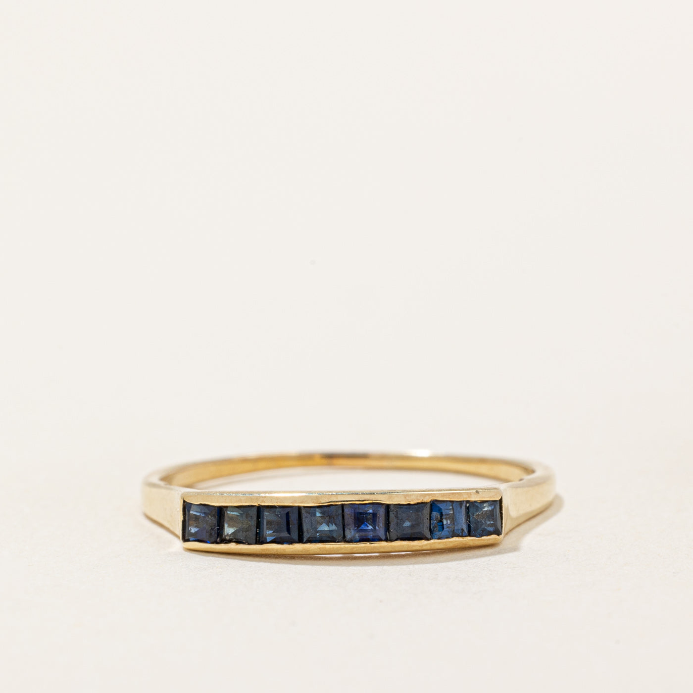 High Set Sapphire Ring | 0.40ctw | SZ 8 |