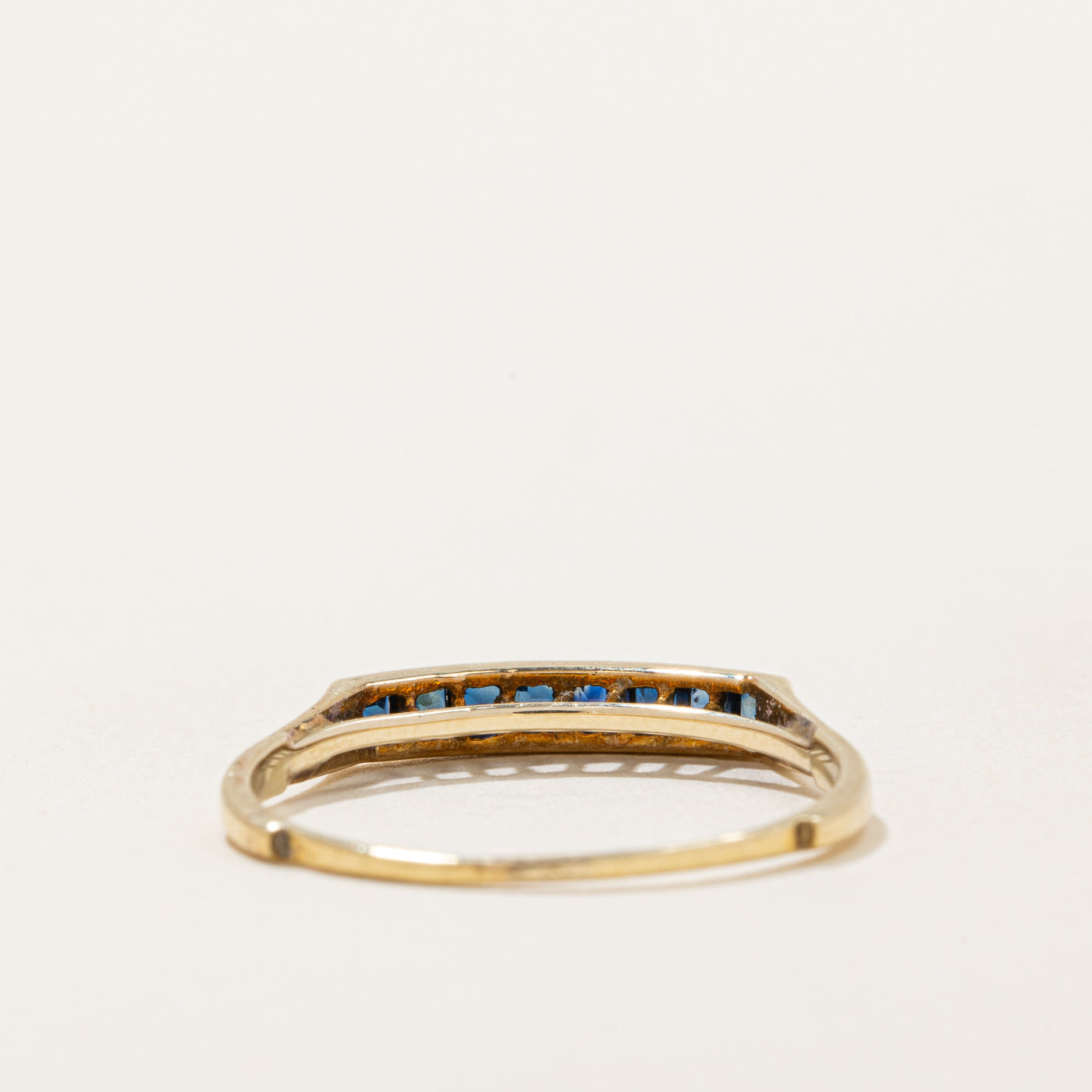High Set Sapphire Ring | 0.40ctw | SZ 8 |