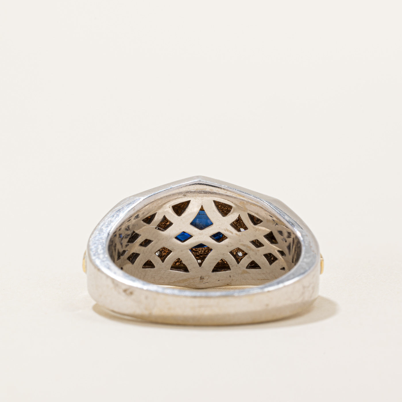 Sapphire & Diamond Halo Ring | 0.80ct, 0.20ctw | SZ 10 |