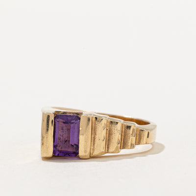 Amethyst Cocktail Ring | 0.80ct | SZ 6.5 |