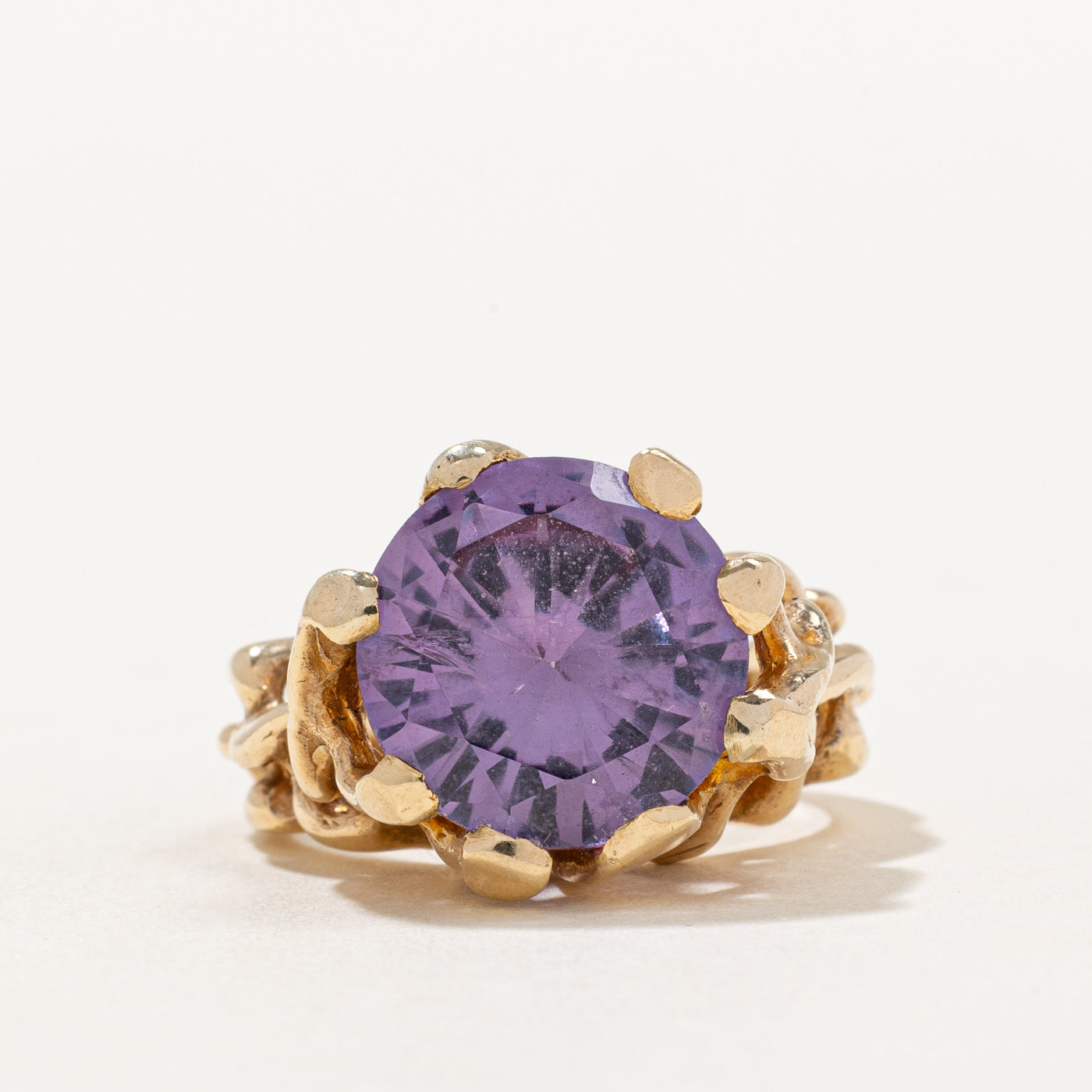 Synthetic Colour Change Sapphire Cocktail Ring | 7.00ct | SZ 5.75 |