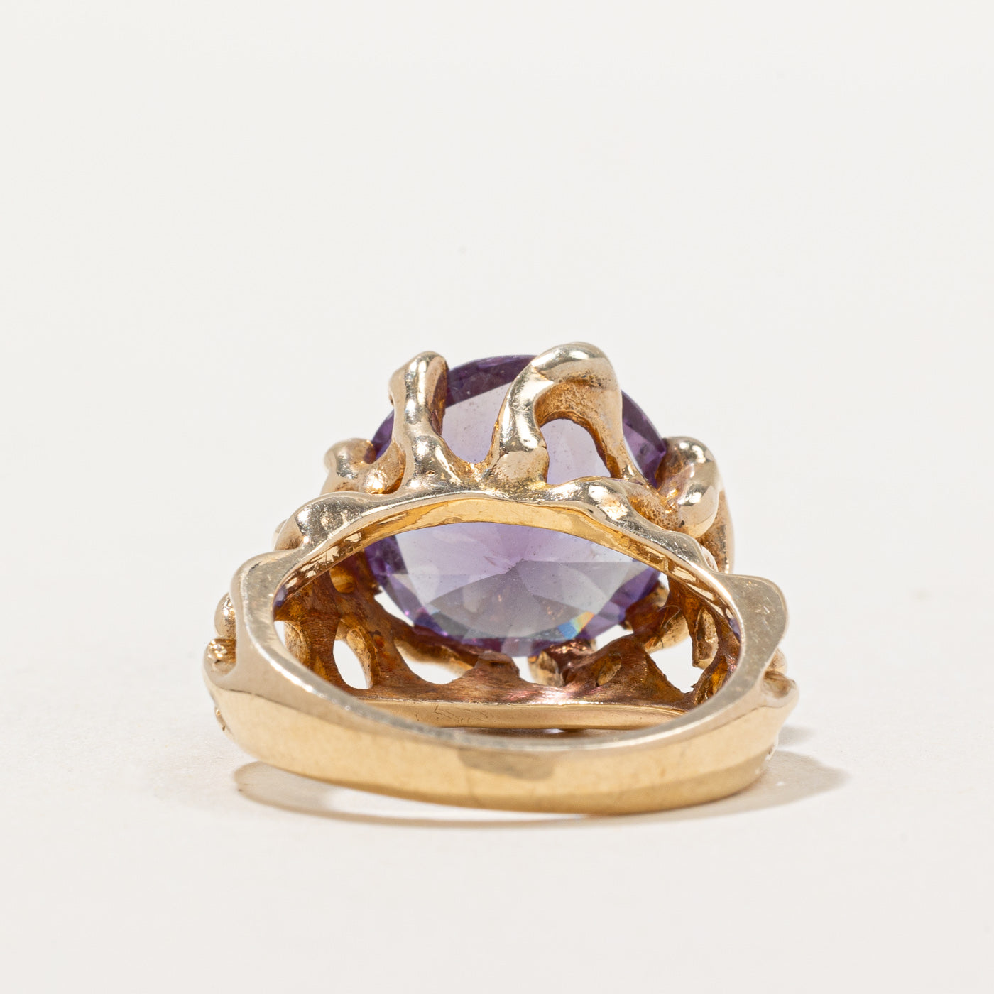 Synthetic Colour Change Sapphire Cocktail Ring | 7.00ct | SZ 5.75 |