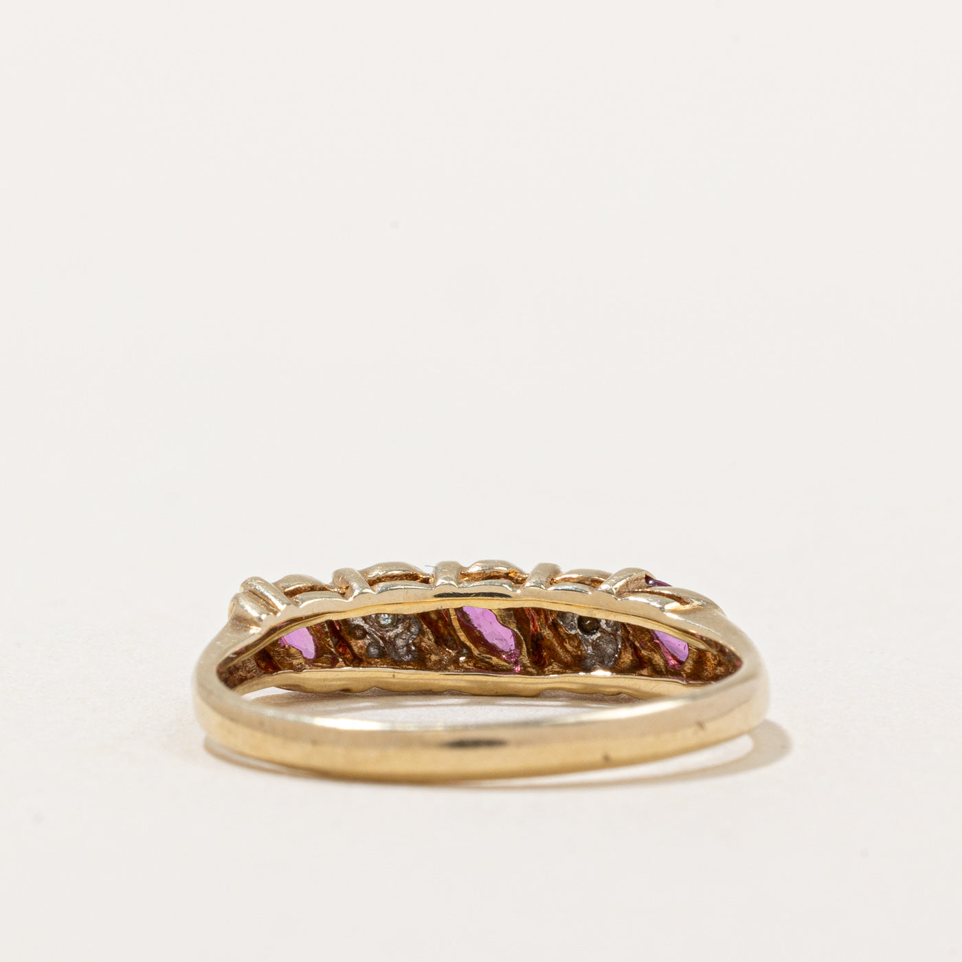 Ruby & Diamond Ring | 0.21ctw, 0.02ctw | SZ 6.75 |