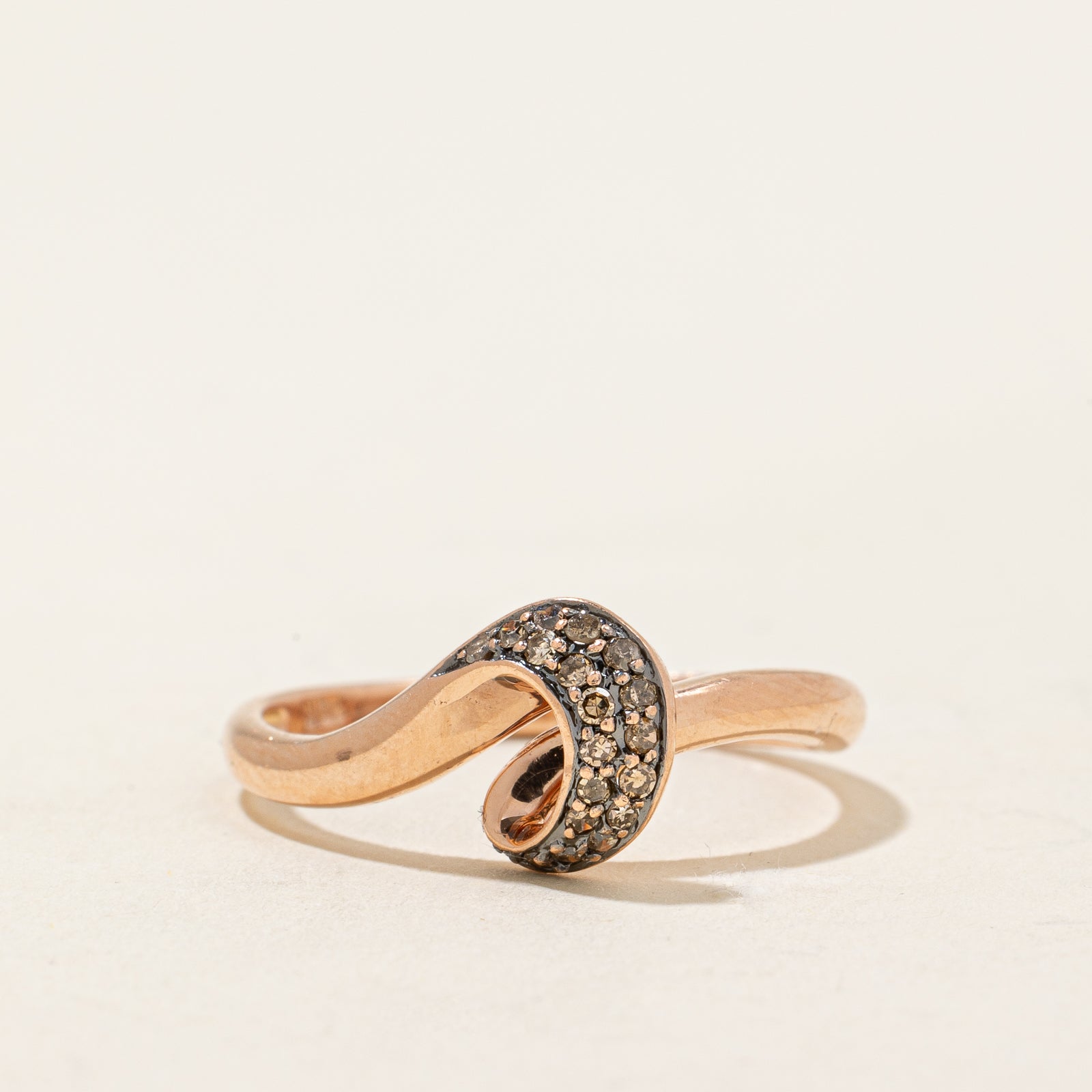 Diamond Abstract Ring | 0.10ctw | SZ 7 |