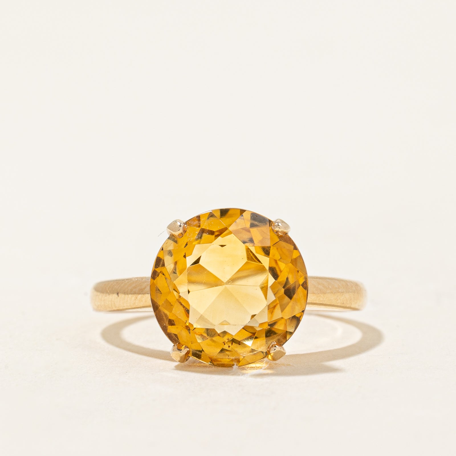 Citrine Cocktail Ring | 3.21ct | SZ 6 |