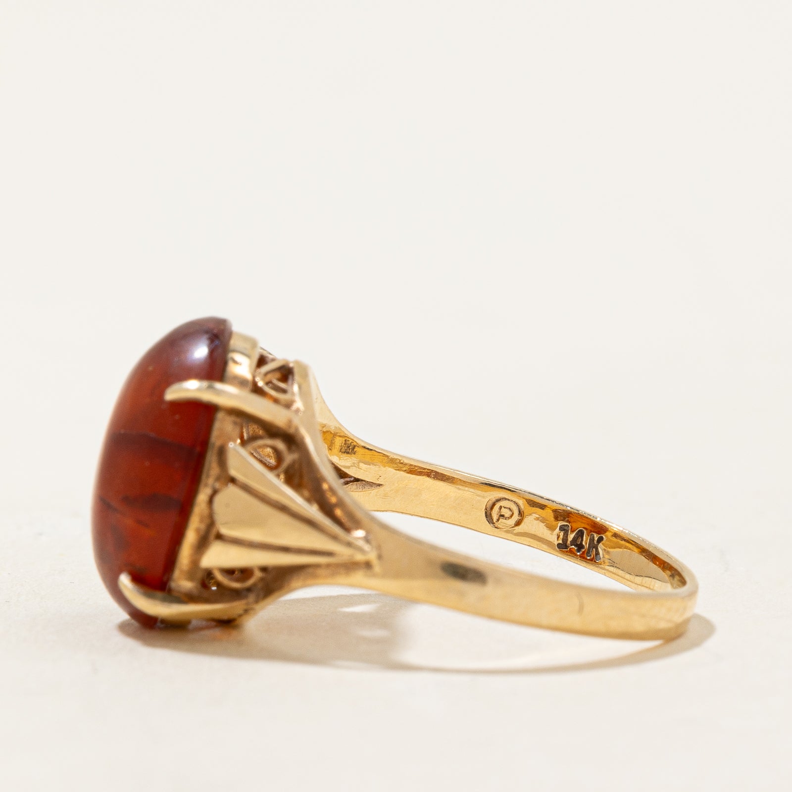 Amber Cocktail Ring | 1.30ct | SZ 4.75 |