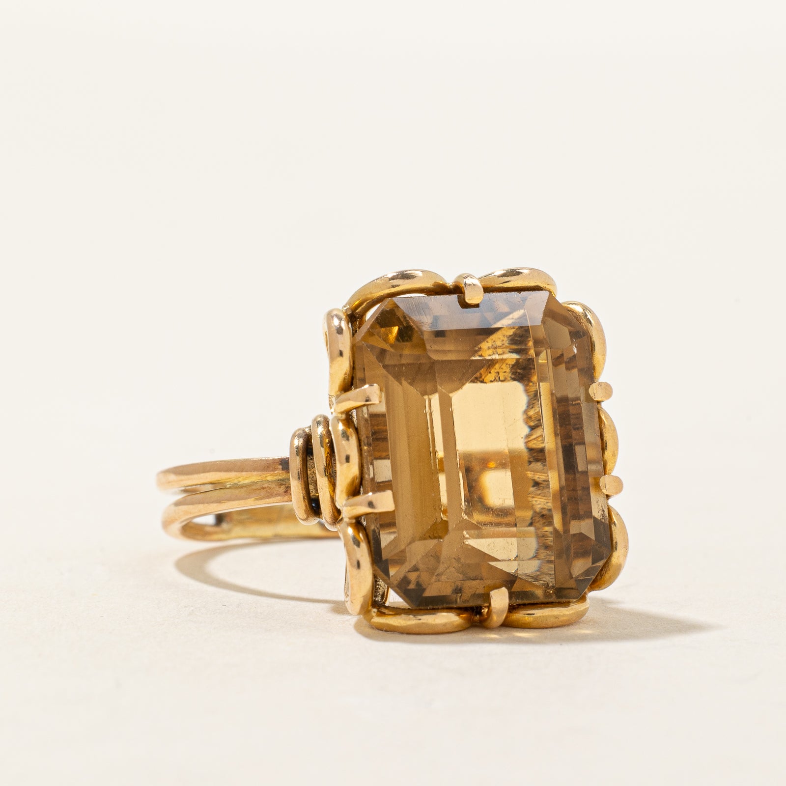 Citrine Cocktail Ring | 16.00ct | SZ 8.5 |
