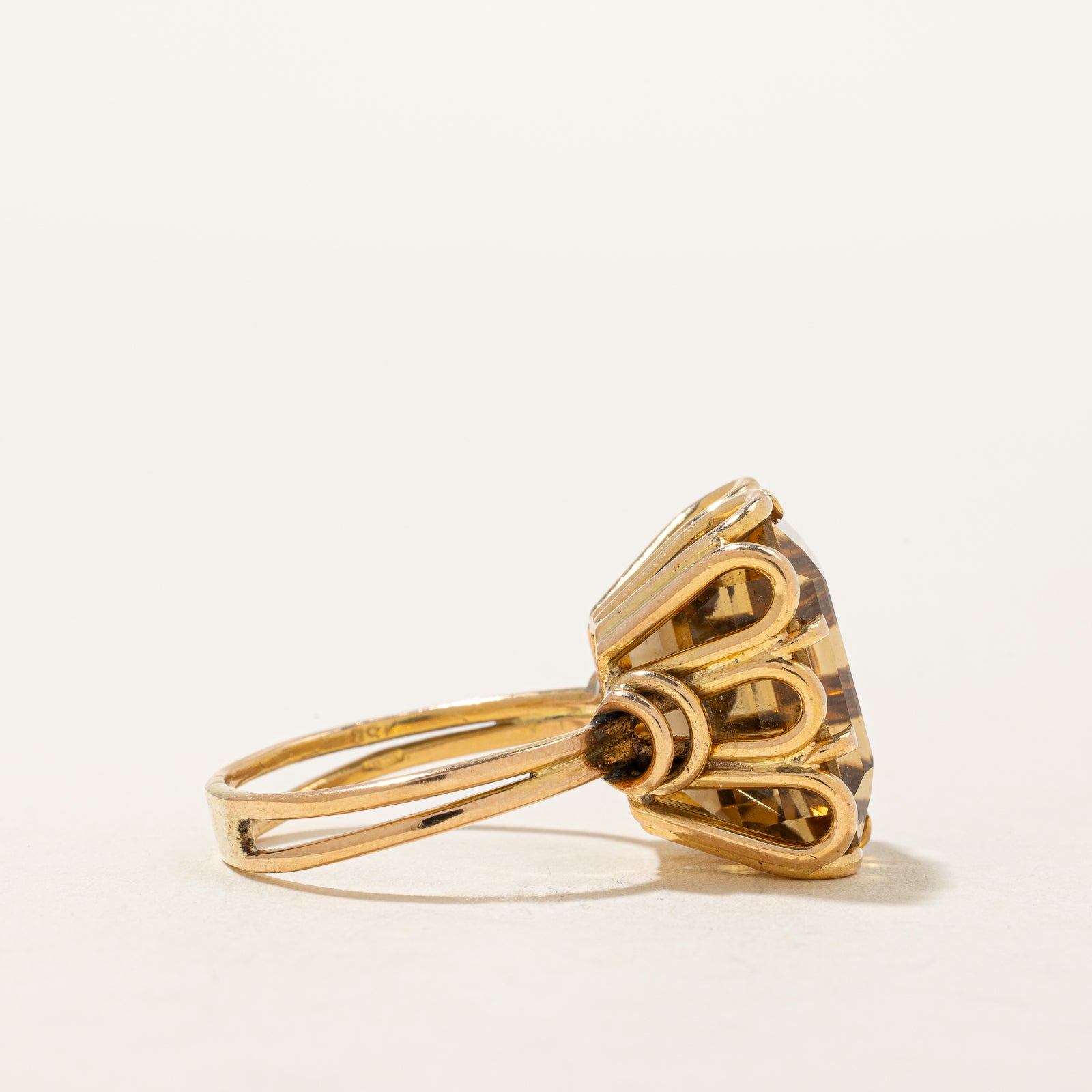 Citrine Cocktail Ring | 16.00ct | SZ 8.5 |