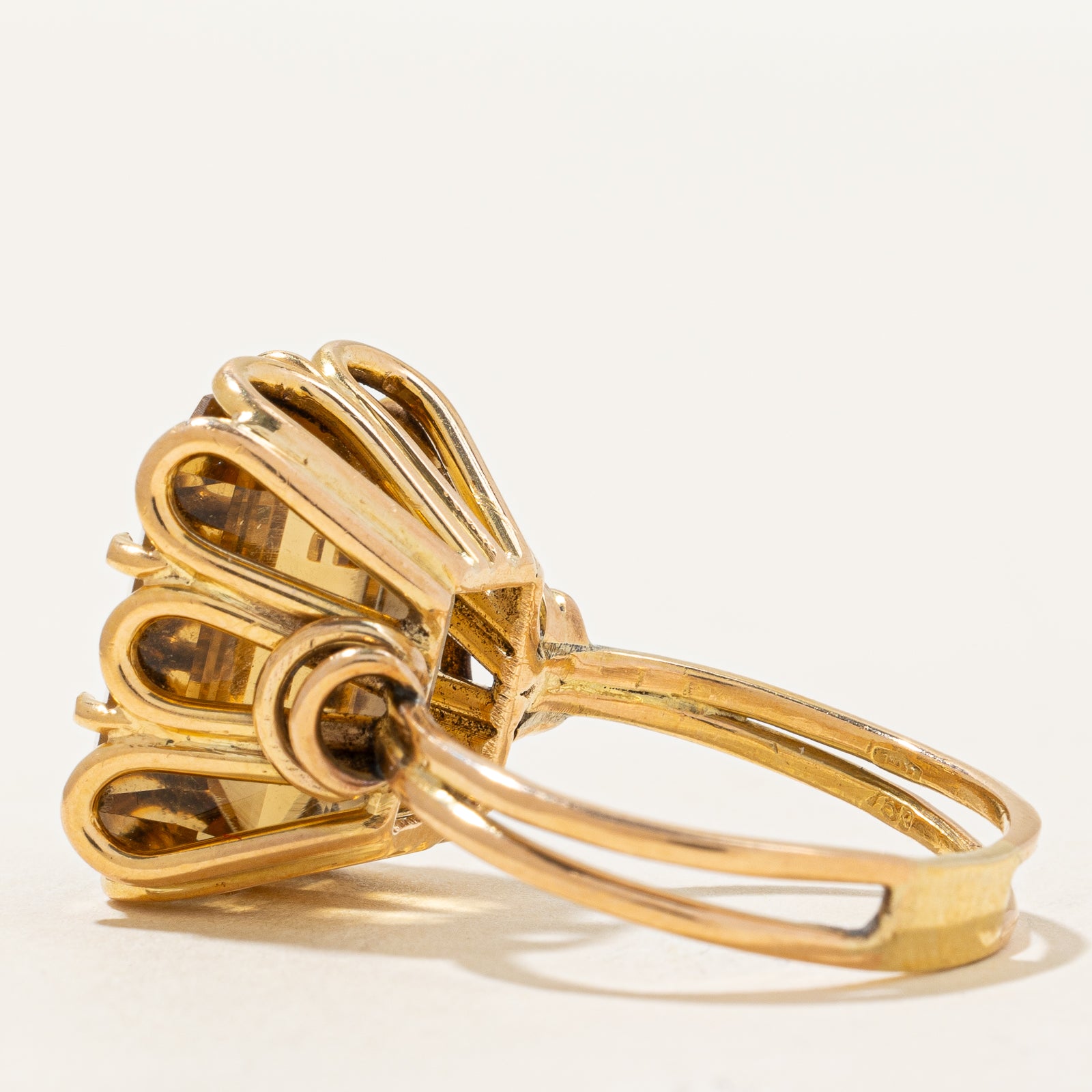 Citrine Cocktail Ring | 16.00ct | SZ 8.5 |