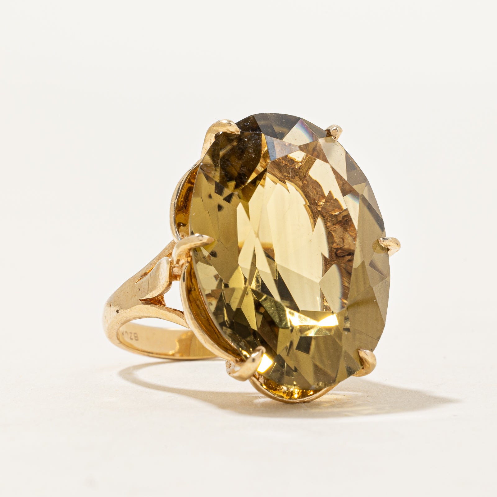 Citrine Cocktail Ring | 32.00ct | SZ 7.5 |