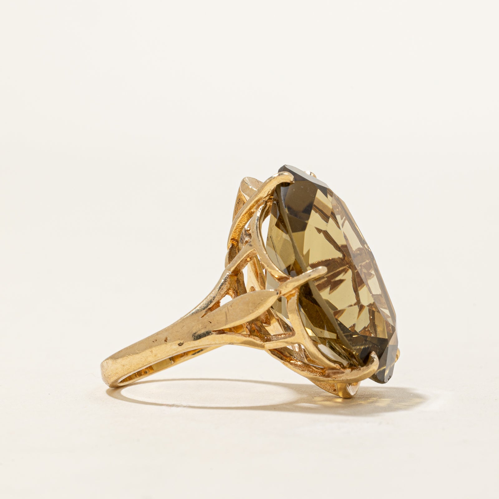 Citrine Cocktail Ring | 32.00ct | SZ 7.5 |