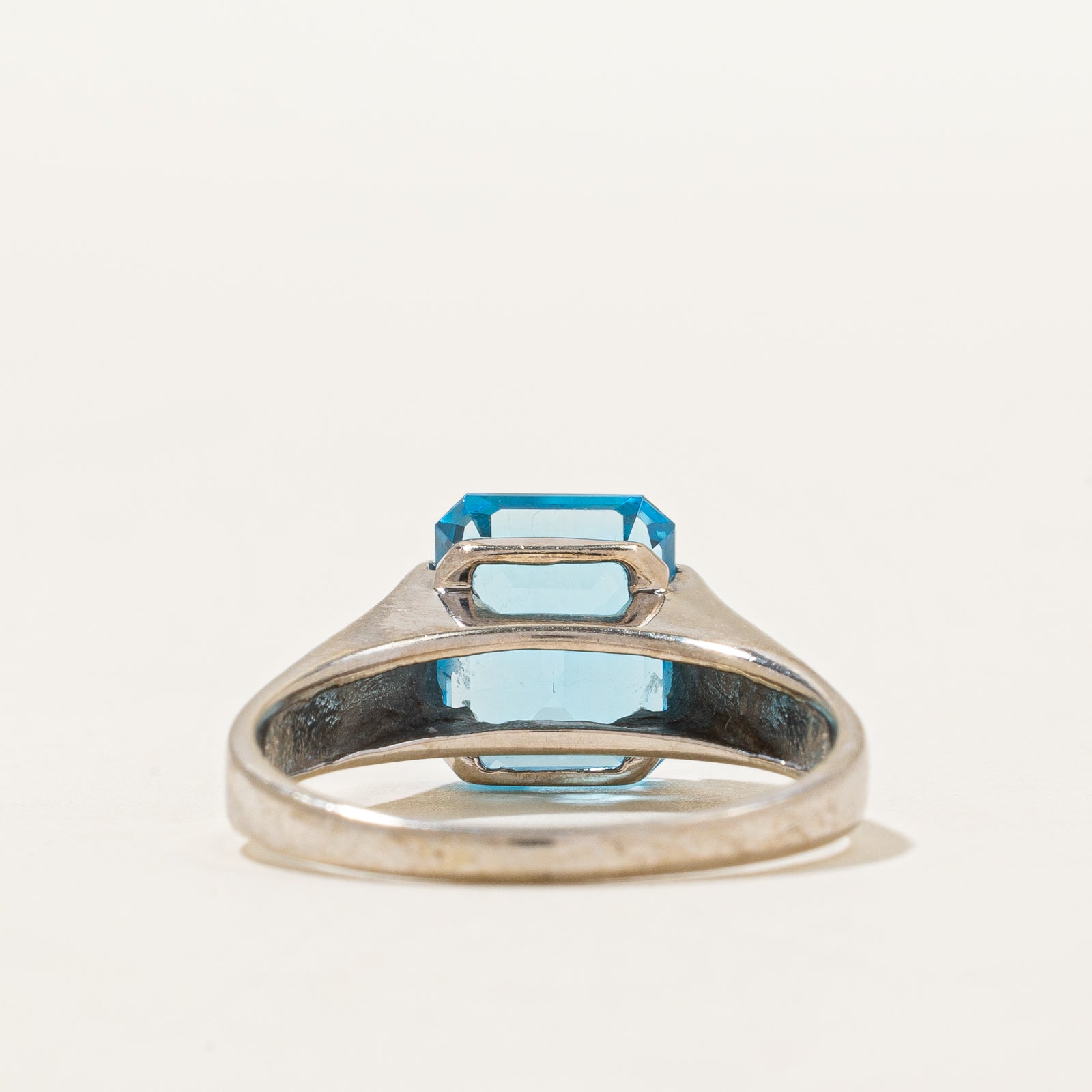 Blue Topaz Ring | 3.80ct | SZ 8.25 |