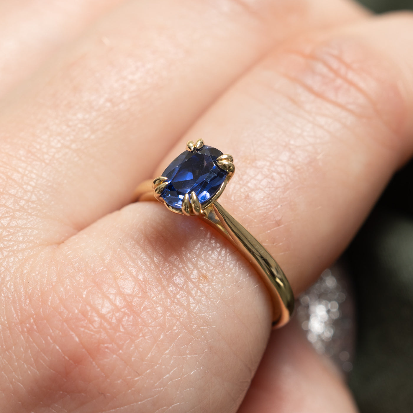 '100 Ways' Sapphire Basket Set Ring | 1.32ct | SZ 6.75 |