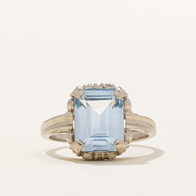Synthetic Spinel Cocktail Ring | 3.70ct | SZ 4.5 |