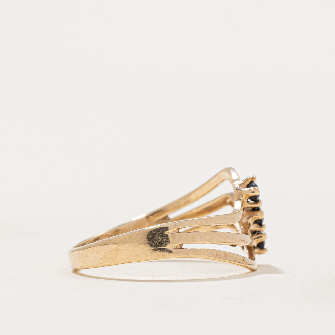 Bague Vague Saphir | 0,15 ct | Taille 5 | 