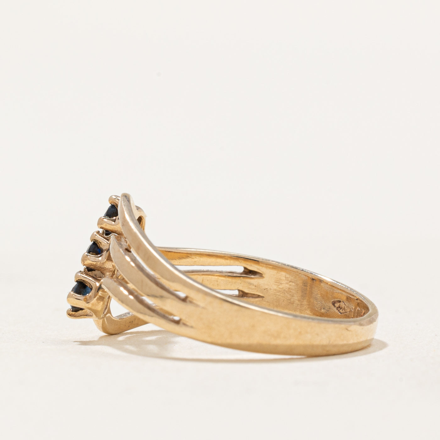 Bague Vague Saphir | 0,15 ct | Taille 5 | 
