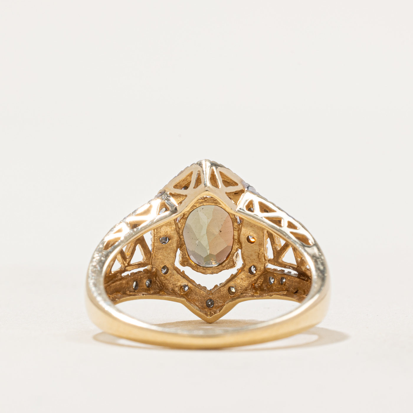 Andalusite & Diamond Ring | 1.42ct, 0.12ctw | SZ 7.25 |