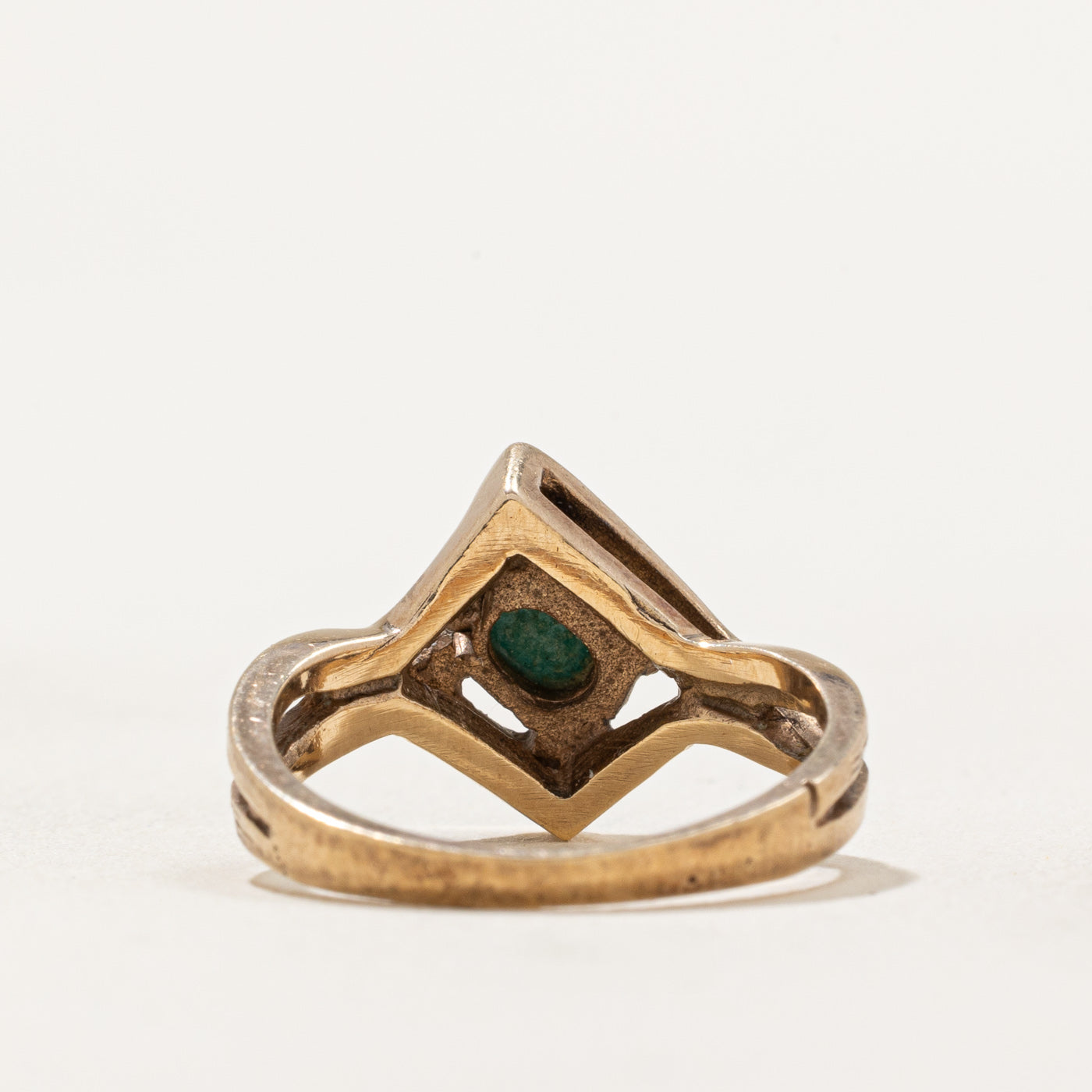 Amazonite Twisted Ring | 0.50ct | SZ 3.75 |