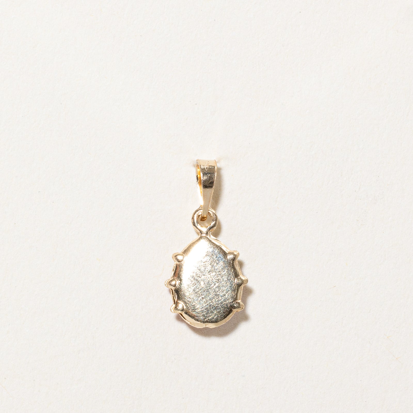 14k Yellow Gold & Enamel Lady Bug Charm