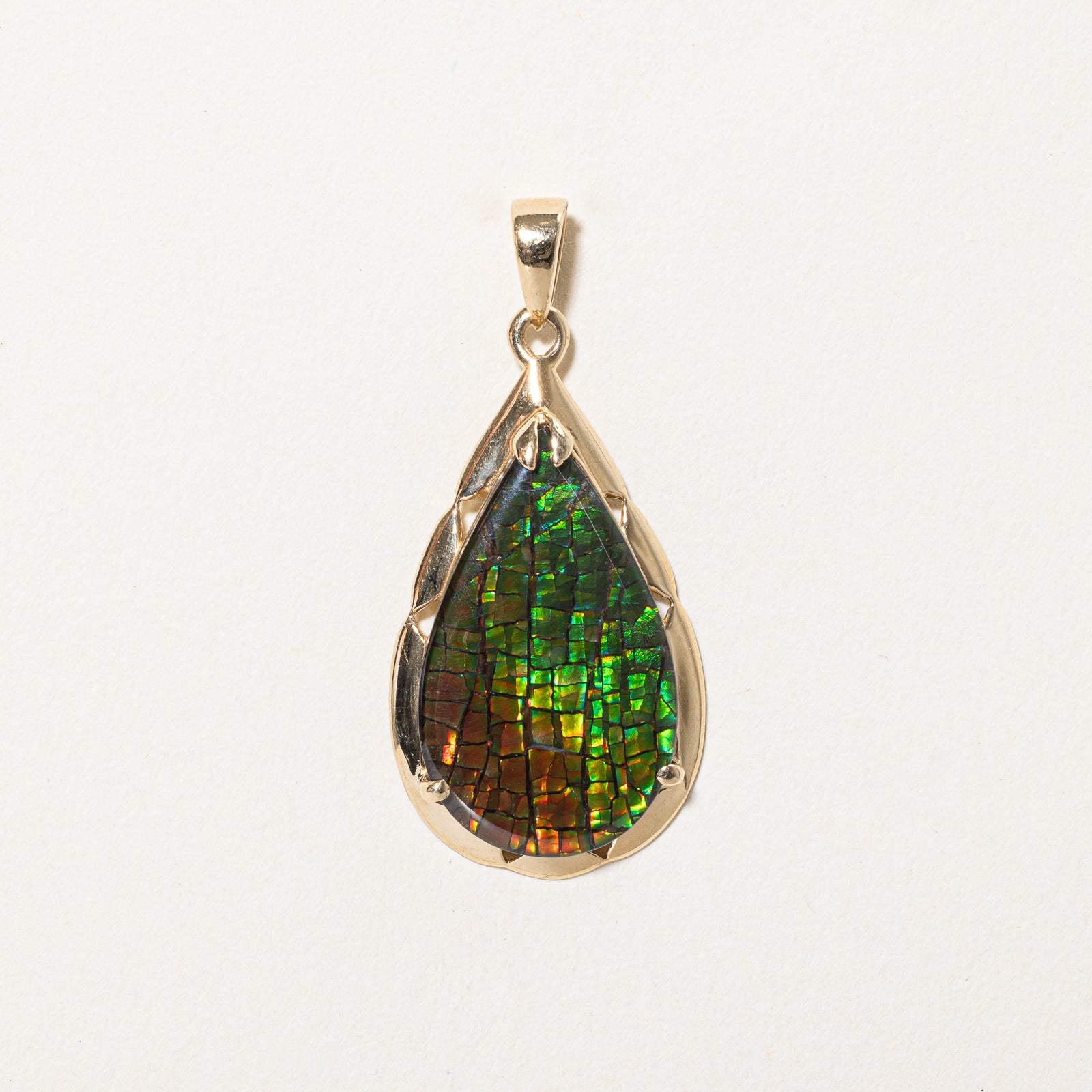 Pear Cabochon Amazonite Pendant | 5.00ct