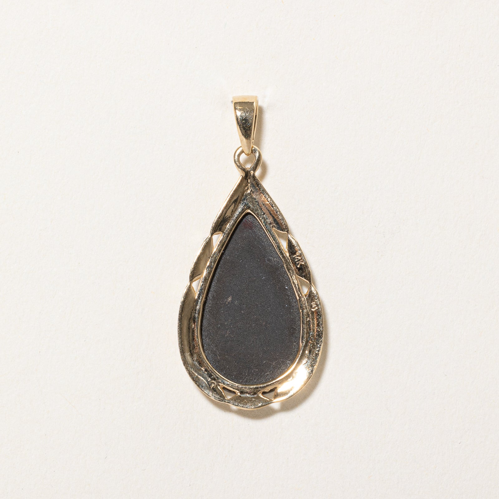 Pear Cabochon Amazonite Pendant | 5.00ct