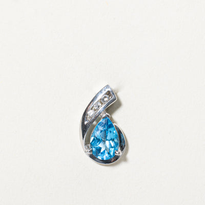 Topaz & Diamond Pendant | 1.40ct, 0.04ctw |