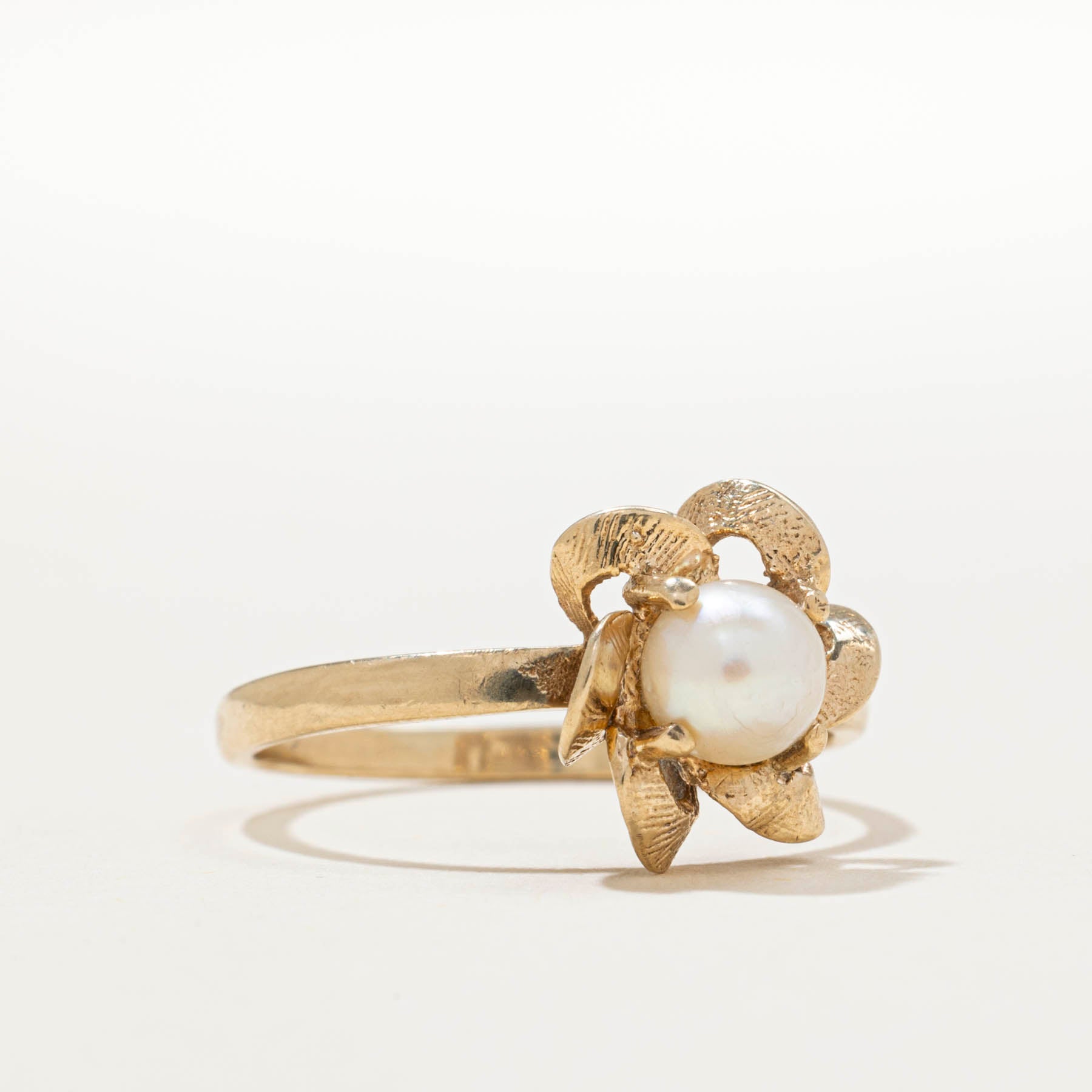 Bague à motif floral et perles | Taille 5,5