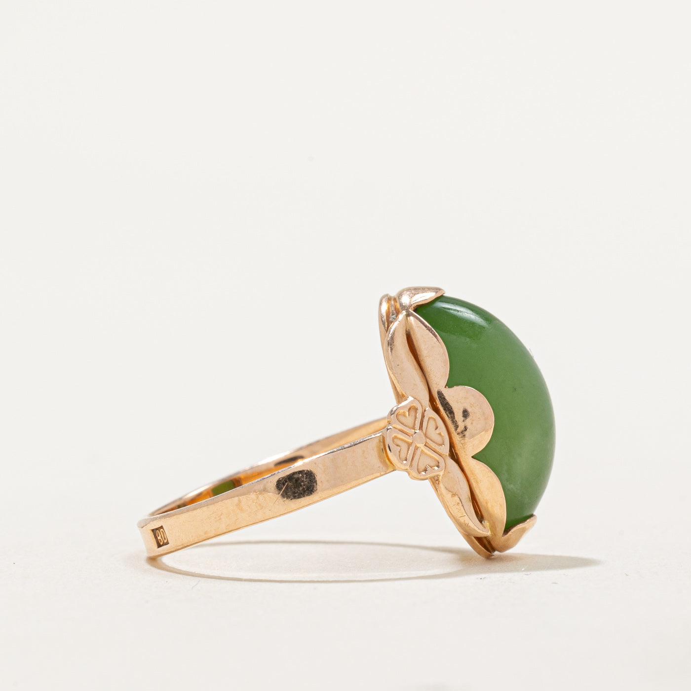 Nephrite Jade Ring | 2.50ct | SZ 6.25